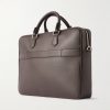 Full-Grain Leather Briefcase - BK