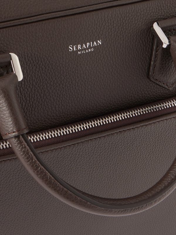 Full-Grain Leather Briefcase - CU