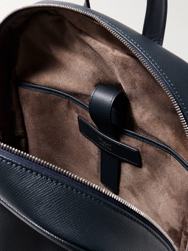 Evoluzione Cross-Grain Leather Backpack - E1 Evoluzione Cross-Grain Leather Backpack - E1