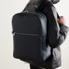 Evoluzione Cross-Grain Leather Backpack - OU Evoluzione Cross-Grain Leather Backpack - OU