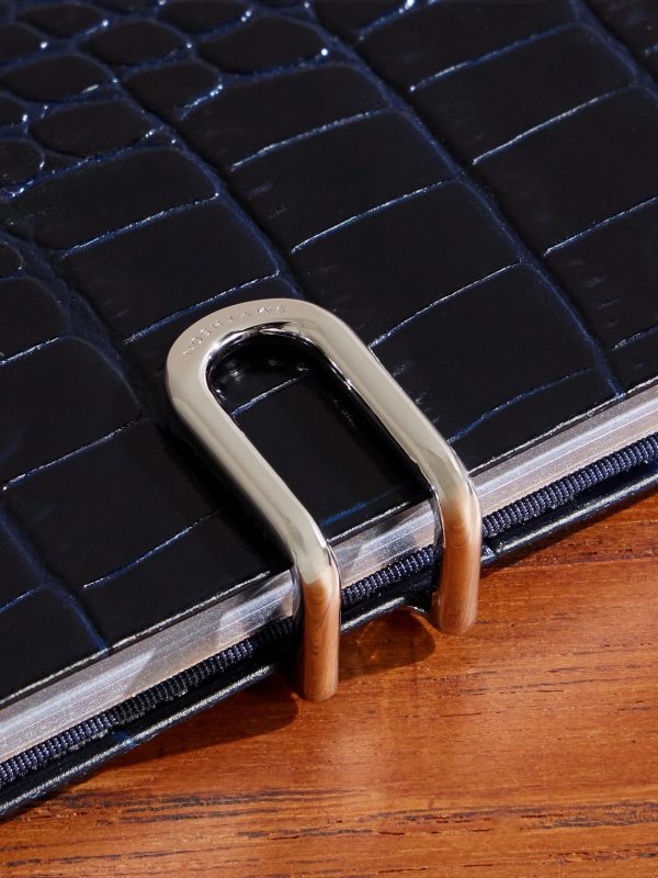 Panama Mara Croc-Effect Leather Diary - CU