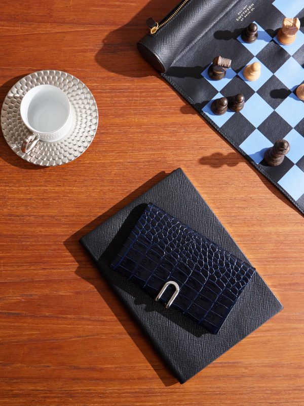 Panama Mara Croc-Effect Leather Diary - OU