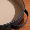 Panama Cross-Grain Leather Tray - CU
