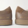 Bball Suede-Trimmed Leather Sneakers - CU