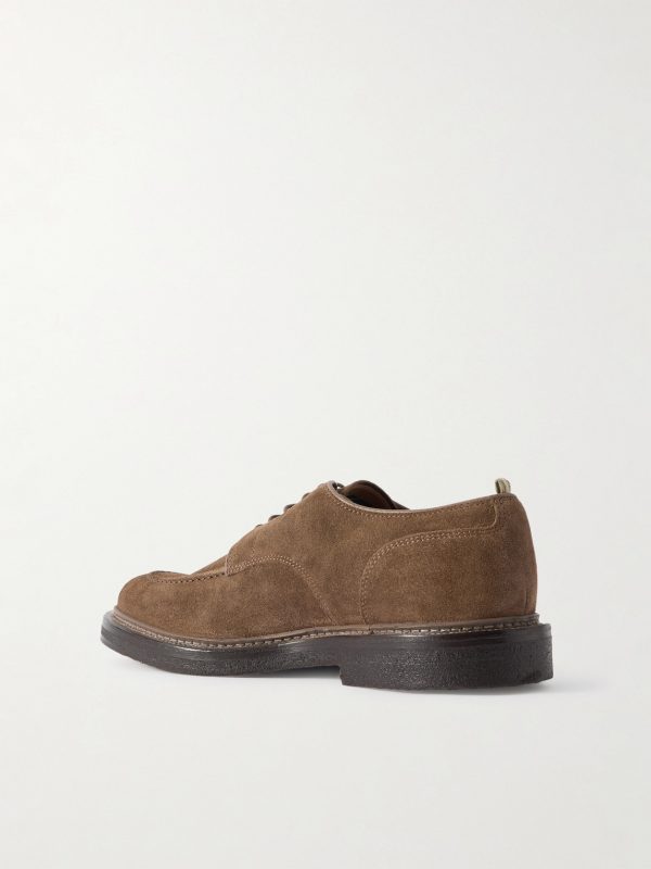Aston 003 Suede Derby Shoes - BK Aston 003 Suede Derby Shoes - BK