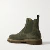 Boss 004 Suede Chelsea Boots - BK