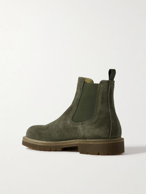 Boss 004 Suede Chelsea Boots - BK