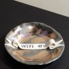 + Ruan Hoffmann Wifi Off Painted Earthenware Plate + Ruan Hoffmann Wifi Off Painted Earthenware Plate