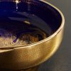 + Ruan Hoffmann Gold-Plated Painted Earthenware Bowl - CU