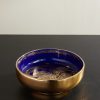 + Ruan Hoffmann Gold-Plated Painted Earthenware Bowl