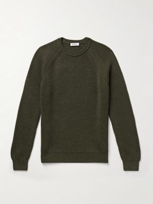 Ribbed Virgin Wool Sweater