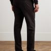 Straight-Leg Cotton and Silk-Blend Twill Suit Trousers - BK Straight-Leg Cotton and Silk-Blend Twill Suit Trousers - BK