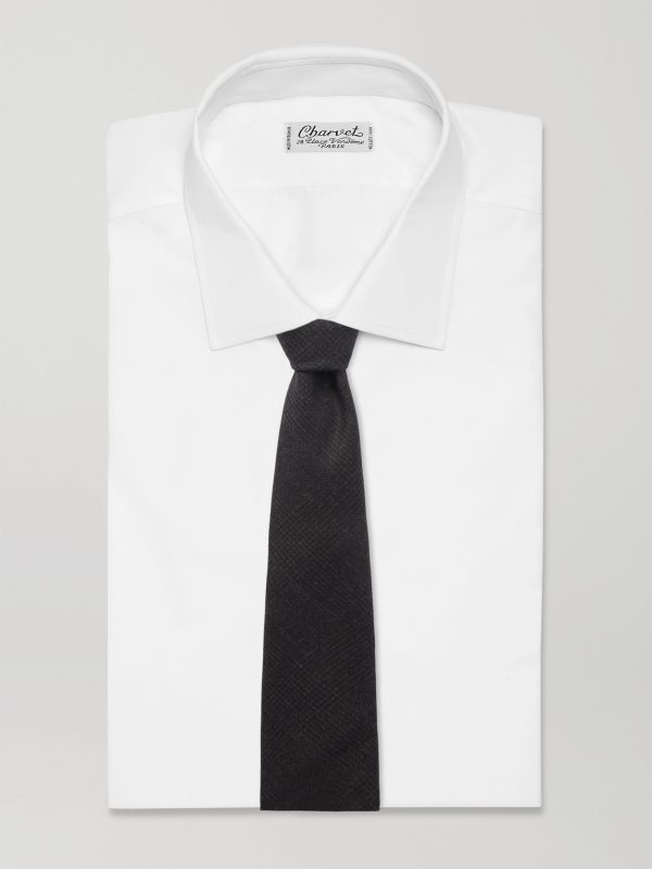 7cm Wool Tie - OU 7cm Wool Tie - OU