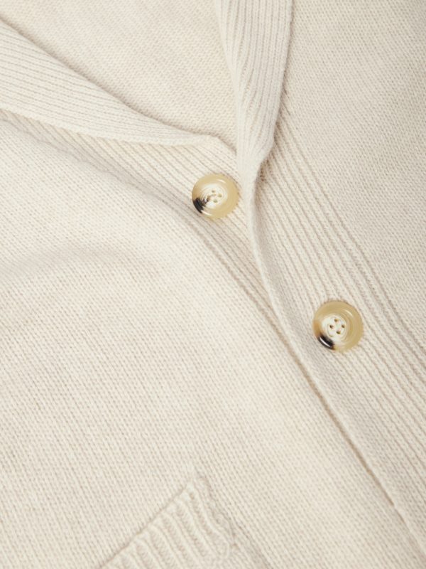 Merino Wool and Cashmere-Blend Cardigan - CU Merino Wool and Cashmere-Blend Cardigan - CU