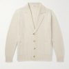 Merino Wool and Cashmere-Blend Cardigan Merino Wool and Cashmere-Blend Cardigan