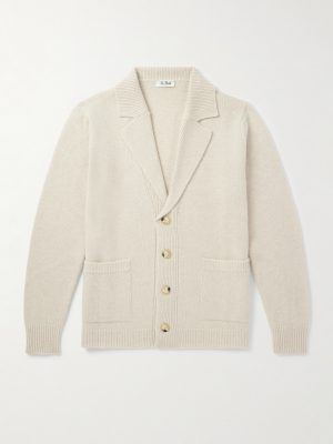 Merino Wool and Cashmere-Blend Cardigan