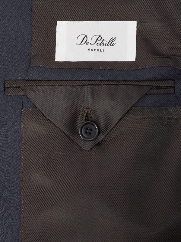 Sorrento Double-Breasted Wool-Twill Blazer - E1 Sorrento Double-Breasted Wool-Twill Blazer - E1
