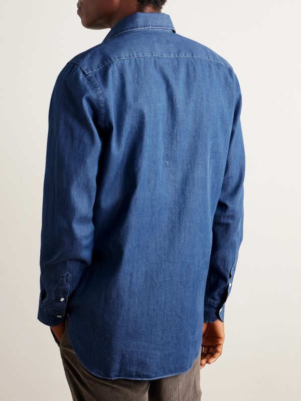 Cotton-Chambray Shirt - BK