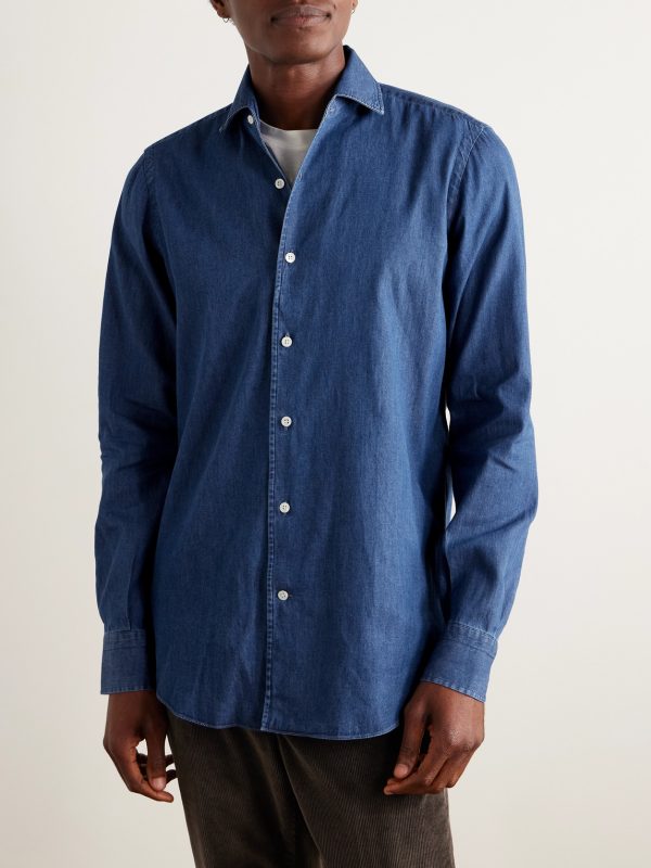 Cotton-Chambray Shirt - FR