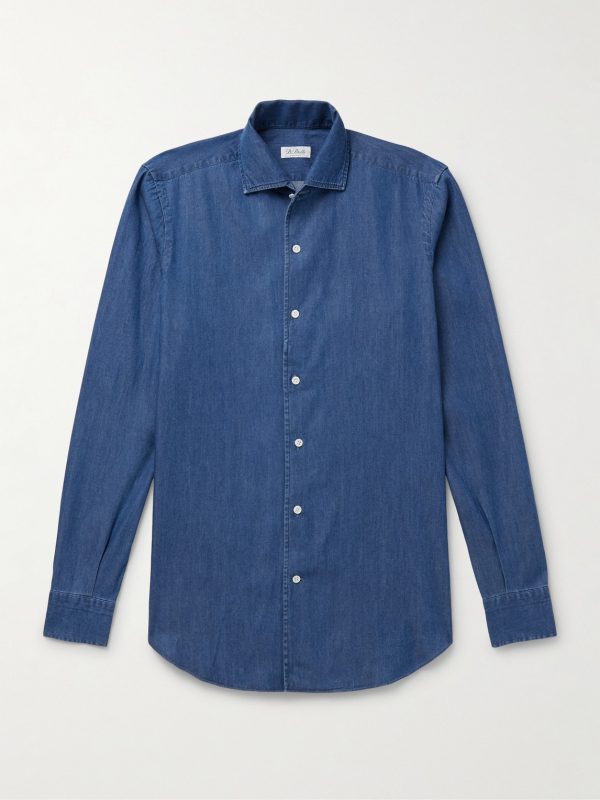 Cotton-Chambray Shirt