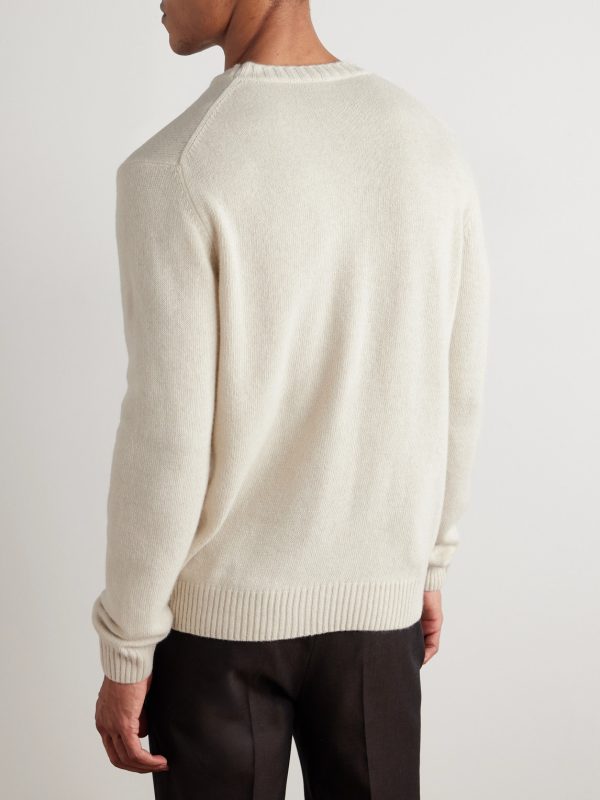 Merino Wool and Cashmere-Blend Sweater - BK