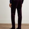 Slim-Fit Stretch-Cotton Corduroy Suit Trousers - BK Slim-Fit Stretch-Cotton Corduroy Suit Trousers - BK