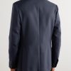 Slim-Fit Virgin Wool Twill Suit Jacket - BK Slim-Fit Virgin Wool Twill Suit Jacket - BK