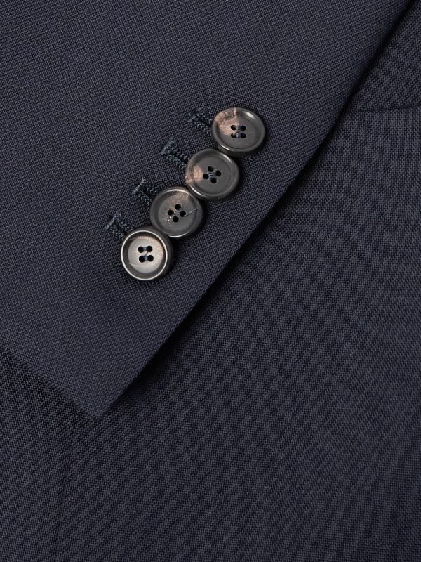 Slim-Fit Virgin Wool Twill Suit Jacket - CU Slim-Fit Virgin Wool Twill Suit Jacket - CU