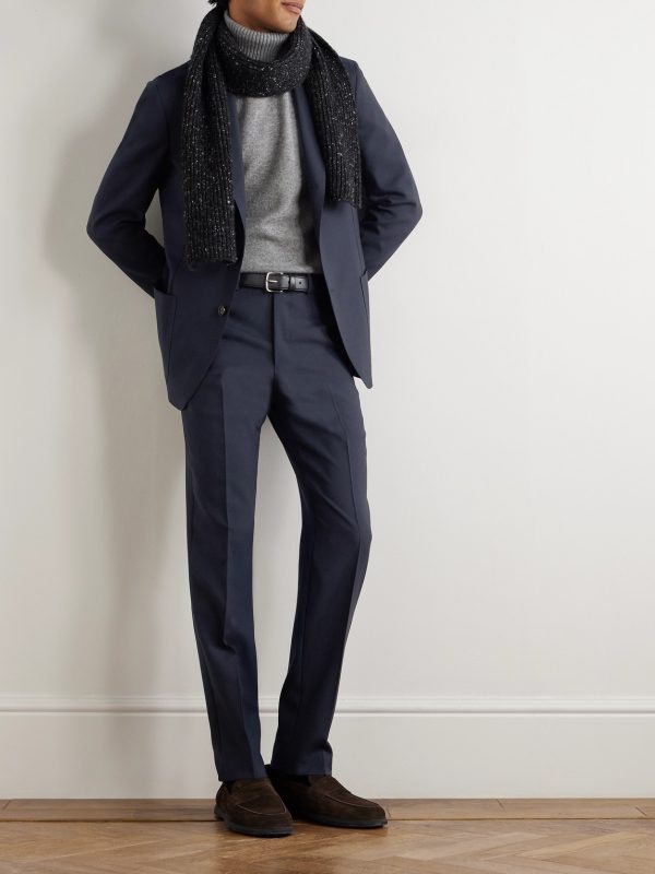 Slim-Fit Virgin Wool Twill Suit Jacket - OU Slim-Fit Virgin Wool Twill Suit Jacket - OU