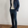 Straight-Leg Wool and Silk-Blend Suit Trousers - OU Straight-Leg Wool and Silk-Blend Suit Trousers - OU