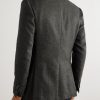 Posillipo Virgin Wool and Cashmere-Blend Blazer - BK Posillipo Virgin Wool and Cashmere-Blend Blazer - BK