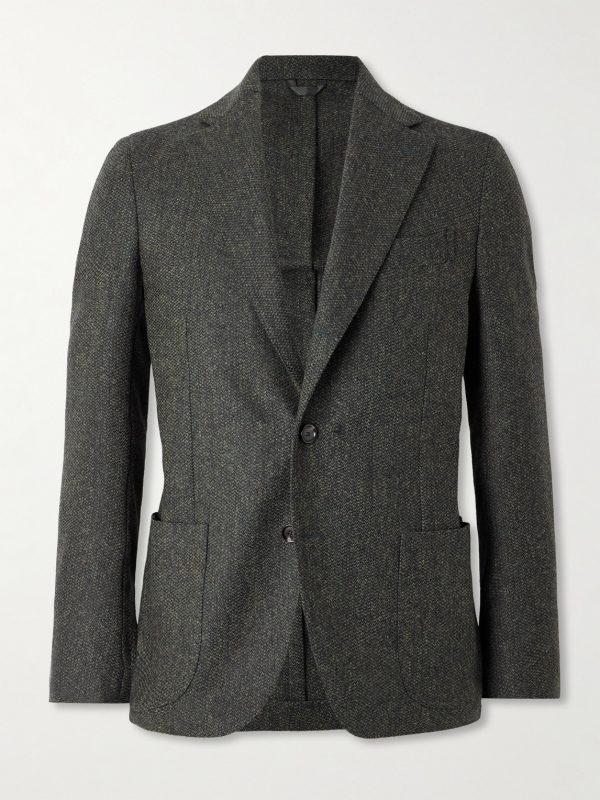 Posillipo Virgin Wool and Cashmere-Blend Blazer Posillipo Virgin Wool and Cashmere-Blend Blazer