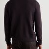 Wool and Cashmere-Blend Rollneck Sweater - BK Wool and Cashmere-Blend Rollneck Sweater - BK