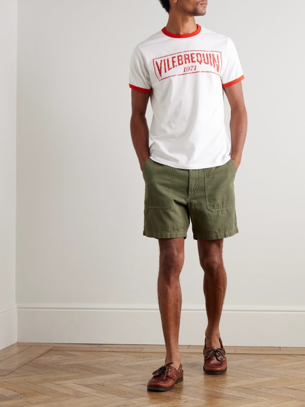 Partisol Logo-Print Cotton-Jersey T-Shirt - OU Partisol Logo-Print Cotton-Jersey T-Shirt - OU