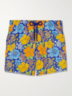 Moorea Straight-Leg Mid-Length Printed ECONYL® Swim Shorts
