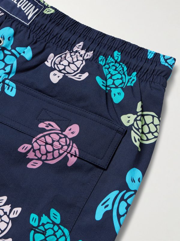 Moorise Straight-Leg Mid-Length Printed Recycled Swim Shorts - CU Moorise Straight-Leg Mid-Length Printed Recycled Swim Shorts - CU