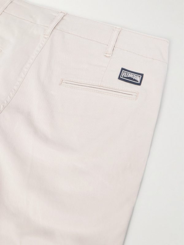 Ponche Straight-Leg Stretch Lyocell and Cotton-Blend Gabardine Shorts - CU