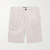 Ponche Straight-Leg Stretch Lyocell and Cotton-Blend Gabardine Shorts