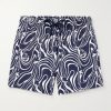 Moorise Straight-Leg Mid-Length Printed Swim Shorts Moorise Straight-Leg Mid-Length Printed Swim Shorts