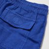 Straight-Leg Linen Drawstring Cargo Shorts - CU Straight-Leg Linen Drawstring Cargo Shorts - CU