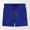 Mahina Straight-Leg Mid-Length Printed Recycled Swim Shorts Mahina Straight-Leg Mid-Length Printed Recycled Swim Shorts