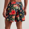 Moorea Straight-Leg Mid-Length Printed Recycled Swim Shorts - BK Moorea Straight-Leg Mid-Length Printed Recycled Swim Shorts - BK