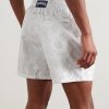 Moopea Straight-Leg Mid-Length Metallic-Jacquard Swim Shorts - BK Moopea Straight-Leg Mid-Length Metallic-Jacquard Swim Shorts - BK