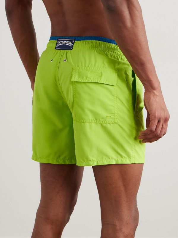 Moka Straight-Leg Mid-Length ECONYL® Swim Shorts - BK Moka Straight-Leg Mid-Length ECONYL® Swim Shorts - BK
