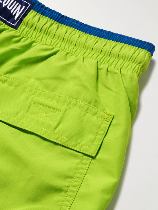 Moka Straight-Leg Mid-Length ECONYL® Swim Shorts - CU Moka Straight-Leg Mid-Length ECONYL® Swim Shorts - CU