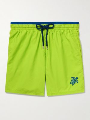 Moka Straight-Leg Mid-Length ECONYL® Swim Shorts Moka Straight-Leg Mid-Length ECONYL® Swim Shorts