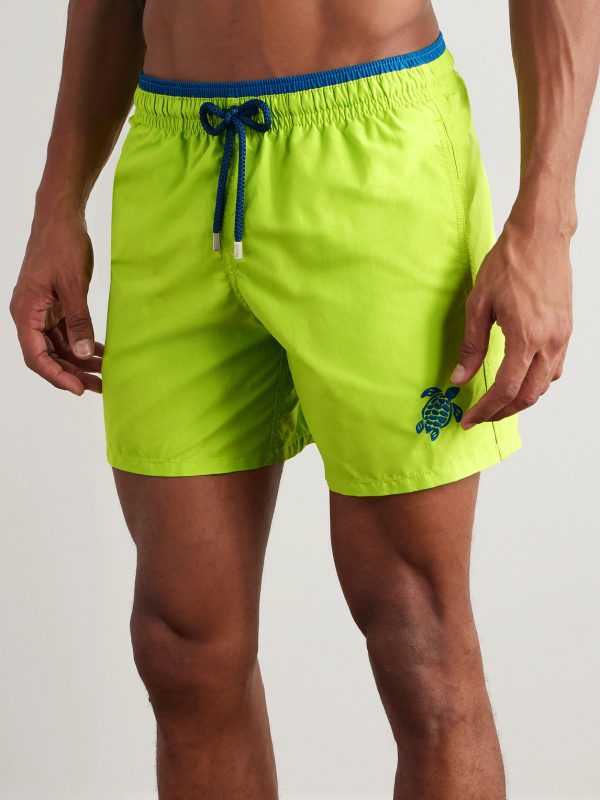 Moka Straight-Leg Mid-Length ECONYL® Swim Shorts - OU Moka Straight-Leg Mid-Length ECONYL® Swim Shorts - OU