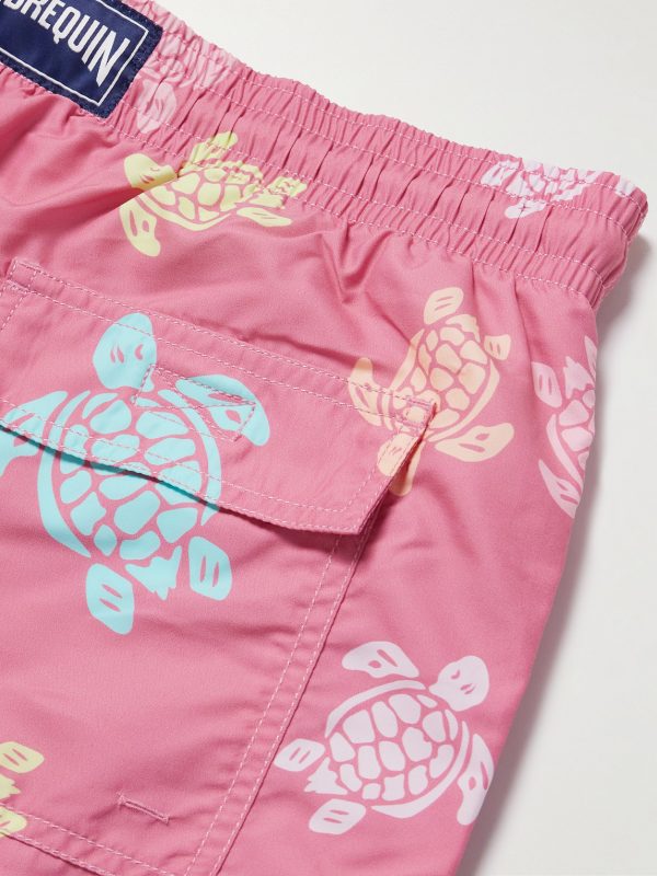 Moorea Straight-Leg Mid-Length Printed ECONYL® Swim Shorts - CU Moorea Straight-Leg Mid-Length Printed ECONYL® Swim Shorts - CU