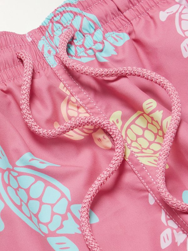 Moorea Straight-Leg Mid-Length Printed ECONYL® Swim Shorts - E1 Moorea Straight-Leg Mid-Length Printed ECONYL® Swim Shorts - E1