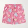 Moorea Straight-Leg Mid-Length Printed ECONYL® Swim Shorts Moorea Straight-Leg Mid-Length Printed ECONYL® Swim Shorts